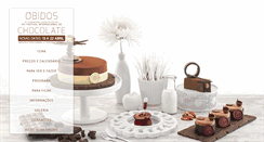 Desktop Screenshot of festivalchocolate.cm-obidos.pt